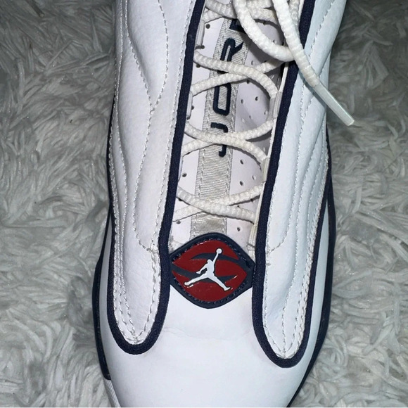 Air Jordan Pro Strong White - Midnight Navy DC7911-100 - Picture 7 of 8